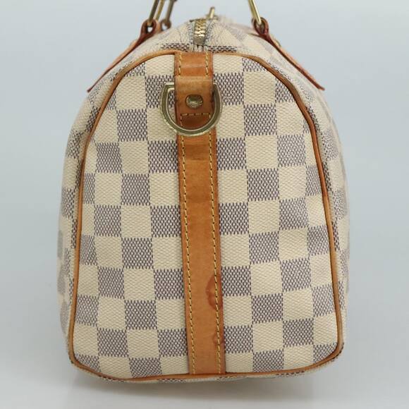 LOUIS VUITTON Damier Azur Speedy Bandouliere 25 Hand Bag N41000 - Picture 3 of 16